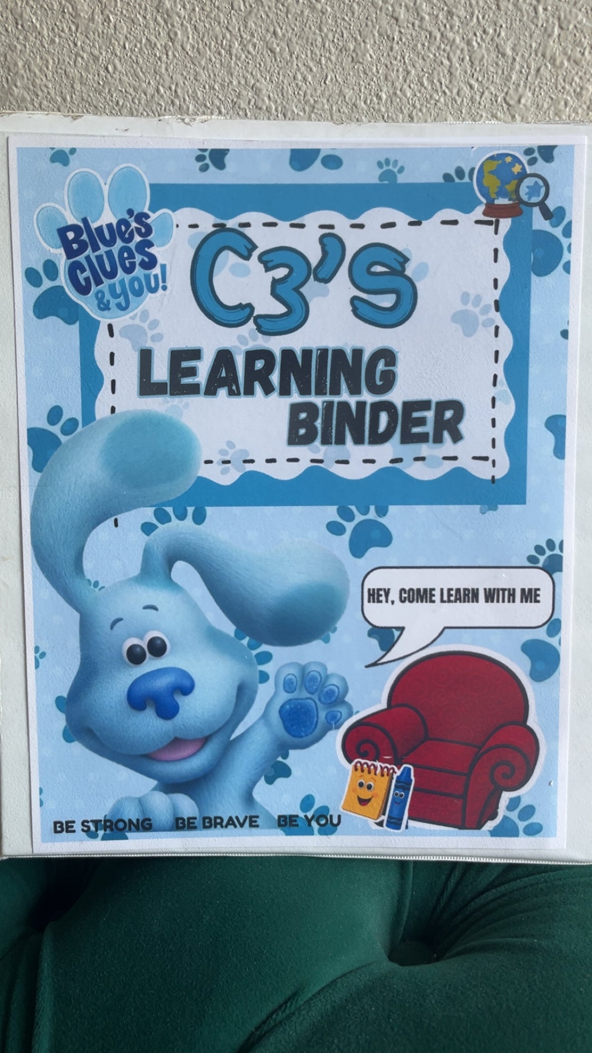 Custom Learning Binder