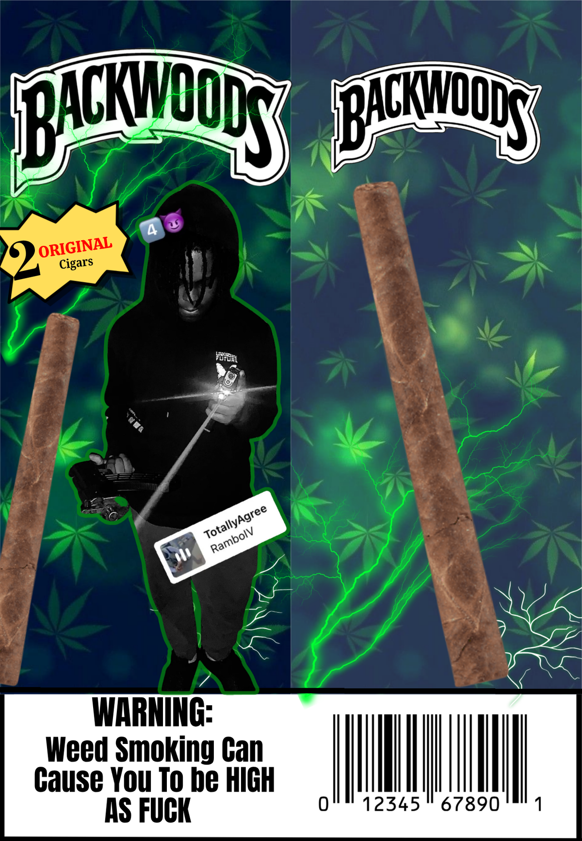 Custom Backwood wrap